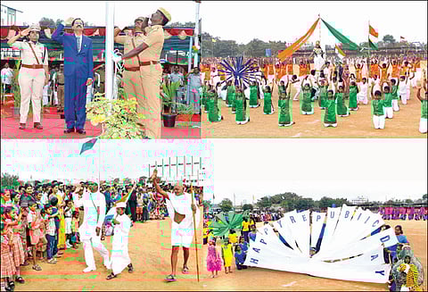 திருப்பூர் மாவட்டத்தில் குடியரசு தின விழா: 245 பேருக்கு ரூ.63 லட்சத்தில் நலத்திட்ட உதவிகள் கலெக்டர் கே.எஸ்.பழனிசாமி வழங்கினார்