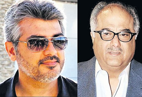 ‘விஸ்வாசம்’ படத்தின் வெற்றியை தொடர்ந்து போனி கபூர் தயாரிப்பில் 2 படங்களில் நடிக்க இருக்கும் அஜித்குமார் ஸ்ரீதேவியின் விருப்பத்தை நிறைவேற்றுகிறார்