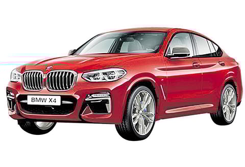 வானவில் : பி.எம்.டபுள்யூ.வின் புதிய எக்ஸ் 4 அறிமுகம்