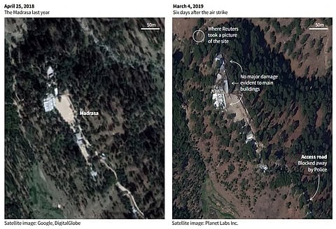 இந்திய விமானப்படை தாக்குதல் விவகாரம் அரசியலில் புயலை கிளப்பும் சேட்டிலைட் புகைப்படம்!