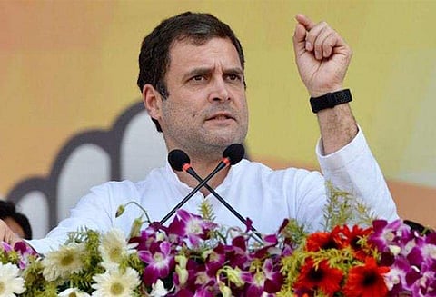 புல்வாமா தாக்குதலுக்கு காரணமான மசூத் அசாரை இந்திய சிறையில் இருந்து விடுவித்தது யார்? - பிரதமர் மோடிக்கு ராகுல் காந்தி கேள்வி