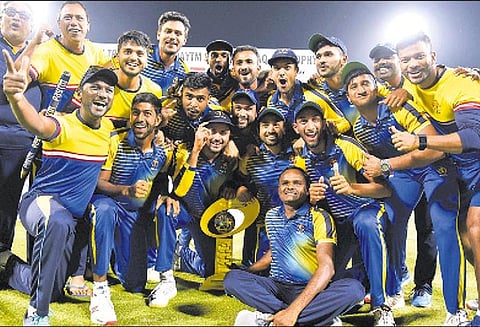 சையத் முஸ்தாக் கோப்பை கிரிக்கெட்: கர்நாடக அணி ‘சாம்பியன்’