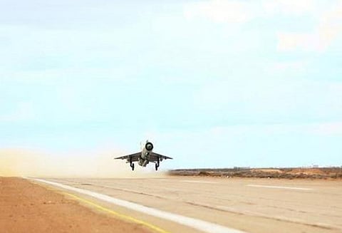 எல்லைப்பகுதியில் இந்திய விமானப்படையினர் பிரம்மாண்ட பயிற்சியில் ஈடுபட்டதாக தகவல்