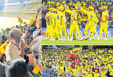 வெற்றியுடன் தொடங்கியது சென்னை சூப்பர் கிங்ஸ் ஐ.பி.எல். கிரிக்கெட்: பெங்களூருவை 70 ரன்னில் சுருட்டியது