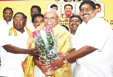 காங்கிரஸ் கட்சி செயற்குழு கூட்டம்: யாரும் குறை சொல்ல முடியாத வேட்பாளரை நிறுத்தியுள்ளோம் நமச்சிவாயம் பேச்சு