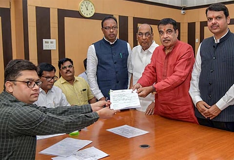 நிதின்கட்காரியின் சொத்து மதிப்பு ரூ.25 கோடி