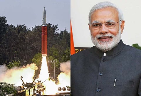 விண்வெளியில் 300 கி.மீ. உயரத்தில் சுற்றி வந்த செயற்கைகோளை சுட்டு வீழ்த்தி இந்தியா சாதனை - பிரதமர் மோடி பெருமிதம்