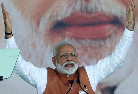 தரை, ஆகாயம், விண்வெளியில் நாங்கள் துல்லிய தாக்குதலை நடத்தியுள்ளோம் -பிரதமர் மோடி பெருமிதம்