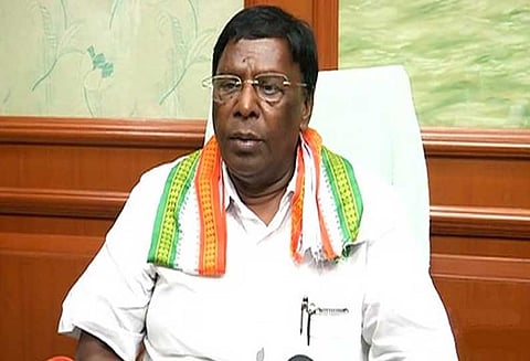 மாநில முன்னேற்றத்துக்கான தடைகள் நீக்கப்பட்டுள்ளது; மே தின வாழ்த்து செய்தியில் நாராயணசாமி தகவல்