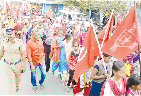 திருச்சி மாவட்டத்தில் மே தின கொண்டாட்டம்