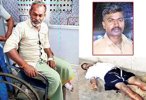 பெண்ணிடம் பேசியதை தட்டிக்கேட்டதால் ஆத்திரம்: 2 பேரை துப்பாக்கியால் சுட்ட போலீஸ்காரர் கைது