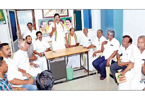 ராஜீவ்காந்தி கொலைவழக்கில் 7 பேரின் விடுதலை விவகாரம்: நீதிமன்றத்திற்கோ, கவர்னருக்கோ அழுத்தம் தரக்கூடாது காங்கிரஸ் கட்சி தலைவர் கே.எஸ்.அழகிரி பேட்டி