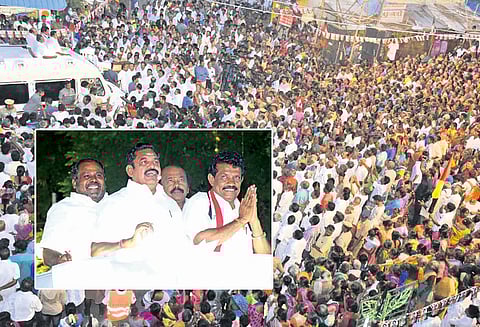 மு.க.ஸ்டாலின் - டி.டி.வி.தினகரன் இடையே ரகசிய உறவு உள்ளது தேர்தல் பிரசாரத்தில் எடப்பாடி பழனிசாமி பேச்சு