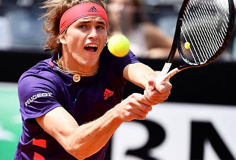 இத்தாலி ஓபன் டென்னிஸ்: 2-வது சுற்றில் அலெக்சாண்டர் ஸ்வெரேவ் அதிர்ச்சி தோல்வி