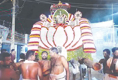 கன்னியாகுமரி பகவதி அம்மன் கோவிலில் வைகாசி விசாக திருவிழாவில் நாளை தேரோட்டம் ஏற்பாடுகள் தீவிரம்