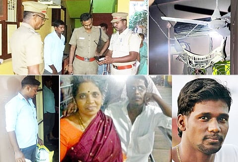 ஏ.சி. எந்திரம் வெடித்து 3 பேர் பலியானதாக கூறப்பட்ட சம்பவத்தில் திடீர் திருப்பம், சொத்து பிரச்சினையில் தீர்த்துக்கட்டப்பட்டனரா?