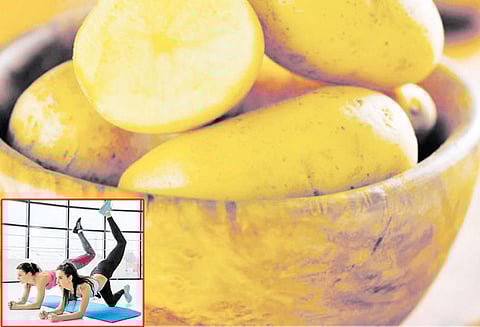 உயரத்திற்கு உருளைக்கிழங்கு