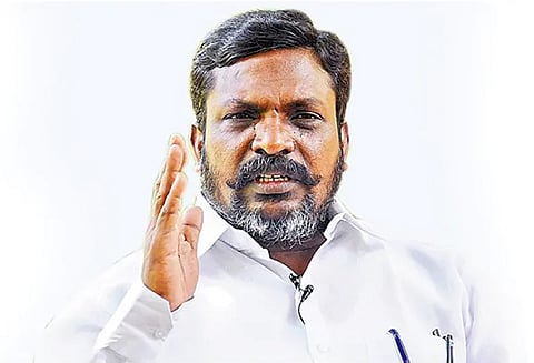 காந்தி ஒரு இந்து தீவிரவாதி, கோட்சே ஒரு பயங்கரவாதி தொல்.திருமாவளவன் சர்ச்சை பேச்சு