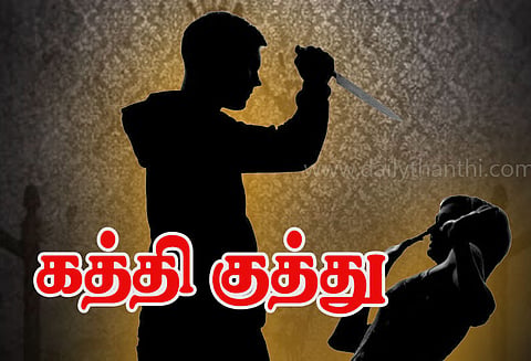 மாமனாரை வீடு புகுந்து சுத்தியல், கத்தியால் தாக்கிய மருமகன்: பரபரப்பு சம்பவம்