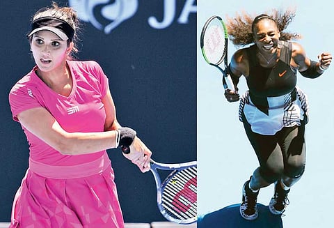 ஆஸ்திரேலிய ஓபன் டென்னிஸ்: அரைஇறுதியில் நடால், செரீனா கலப்பு இரட்டையரில் சானியா ஜோடி வெற்றி