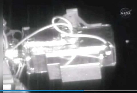 விண்வெளி நிலையத்தை முற்றுகையிட்ட வேற்றுகிரகவாசிகள் நாசா வெளியிட்ட அதிர்ச்சி வீடியோ