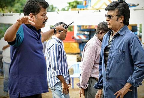 ரஜினி, ஏமி ஜாக்சன் மற்றும் அக்ஷய்குமார் மோதும் நடு வான சண்டை காட்சி