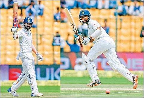 ஆஸ்திரேலிய அணி 276 ரன்னில் ‘ஆல்–அவுட்’ ராகுல், புஜாரா அரை சதத்தால் இந்தியா முன்னிலை