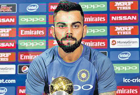 ஹர்திக், கேதர் ஜாதவின் வருகையால் டோனிக்கு நெருக்கடி குறைந்துள்ளது; இந்திய கேப்டன் கோலி லண்டனில் பேட்டி