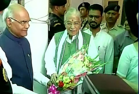 பாஜக மூத்த தலைவர் முரளி மனோகர் ஜோஷியுடன் ராம்நாத்கோவிந்த் சந்திப்பு