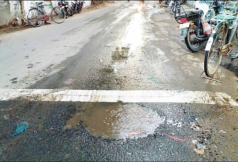 குடிநீர் குழாய் உடைப்பை சரி செய்யாவிட்டால் போராட்டம் வர்த்தகர்கள் தகவல்