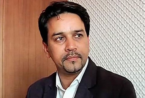 மன்னிப்பு கேட்டார், அனுராக் தாகூர்