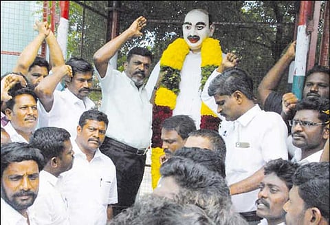 மத்திய அரசின் முடிவு மாநில அரசின் உரிமைகளை பறிக்கும் தொல்.திருமாவளவன் பேட்டி