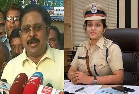 முன்னாள் சிறைத்துறை டி.ஐ.ஜி. ரூபா மீது கண்டிப்பாக வழக்கு தொடரப்படும் - டிடிவி தினகரன்