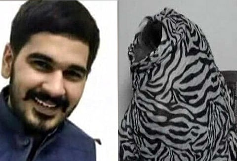 இளம்பெண்ணை கடத்த முயன்ற வழக்கில் பா.ஜனதா தலைவர் மகன், நண்பருடன் கைது