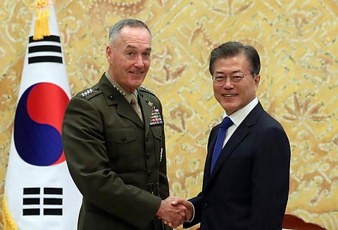 போரைத் தவிர்க்கும்படி தென் கொரிய அதிபர் கோரிக்கை