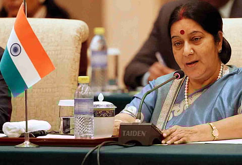 இந்தியப் பெருங்கடல் மாநாட்டிற்காக நாளை இலங்கை செல்கிறார் சுஷ்மா ஸ்வராஜ்