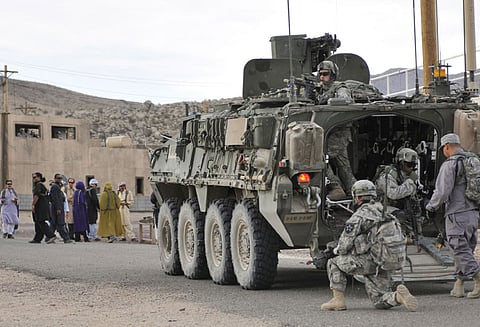 ஆப்கனில் 11,000 அமெரிக்க துருப்புகள் உள்ளனர்