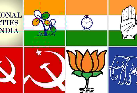 காங், பாஜகவின் 77 சதவீத வருமானம் அடையாளம் தெரியாத இடங்களிலிருந்து வந்துள்ளது