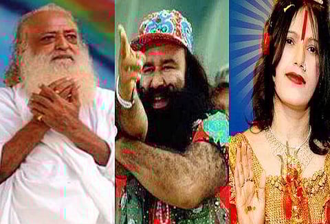 குர்மீத் சிங், அசராம் பாபு, ராதே மா உள்பட 14 போலி சாமியர்கள் பெயரை மடாதிபதிகள் குழு வெளியிட்டது