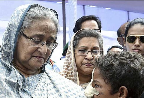 ரோகிங்கியாக்கள் மீது வன்முறைகளை பிரயோகிக்கிறது மியான்மர்: வங்காளதேச பிரதமர் குற்றச்சாட்டு