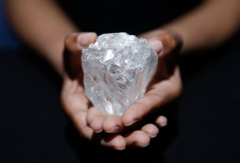 உலகின் பெரிய வைரம் 53 மில்லியன் டாலருக்கு ஏலம் விடப்பட்டது