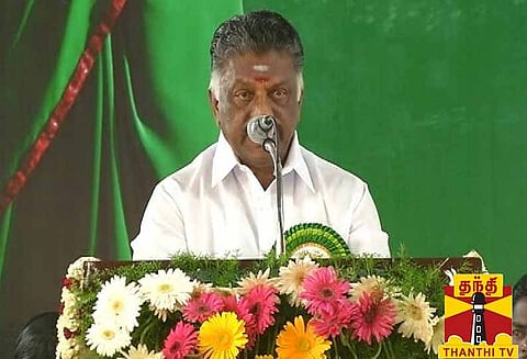 ஜெயலலிதா விட்டுச் சென்ற பணிகளை முதலமைச்சர் பழனிசாமி நிறைவேற்றி வருகிறார்-ஓ.பன்னீர் செல்வம்