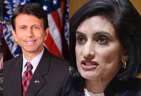 அமெரிக்காவின் சுகாதாரத் துறை அமைச்சர் பதவிக்கு 2 இந்தியர்கள் பெயர் பரிசீலனை