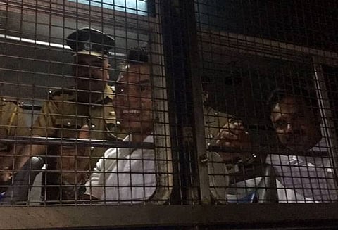 இந்தியாவுக்கு எதிர்ப்பு தெரிவித்து போராடிய ராஜபக்சே மகன் நமல் ராஜபக்சே கைது