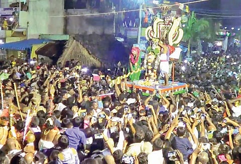 திருப்போரூர் முருகன் கோவிலில் கந்தசஷ்டி விழா