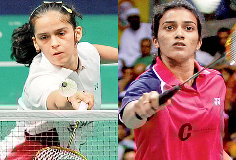 பிரெஞ்ச் ஓபன் பேட்மிண்டன்: சிந்து வெற்றி; சாய்னா தோல்வி