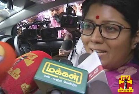 வருமான வரி சோதனை வழக்கமாக நடைபெறுவதுதான் இதில் அரசியல் இல்லை -கிருஷ்ணபிரியா