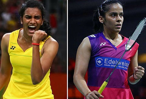 சீன ஓபன் பேட்மிண்டன்: சாய்னா, சிந்து வெற்றி