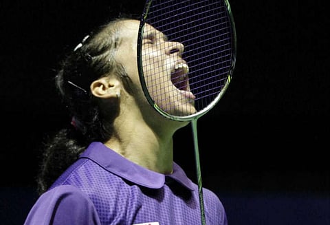 சீன ஓபன் சூப்பர் சீரிஸ் பேட்மிண்டன் தொடர்: 2-வது சுற்றில் சாய்னா நேவால் தோல்வி