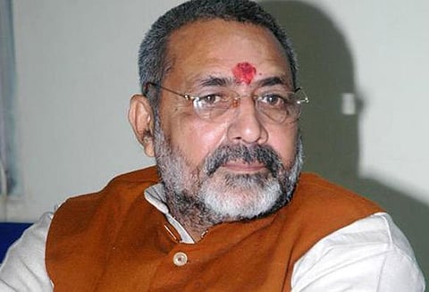 இந்துக்களால்தான் இந்தியாவில் ஜனநாயகம் பாதுகாப்பாக உள்ளது: மத்திய அமைச்சர் கிரிராஜ் சிங் கருத்து